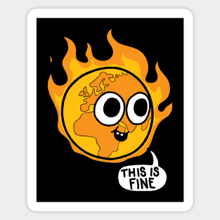 it's all fine Sticker